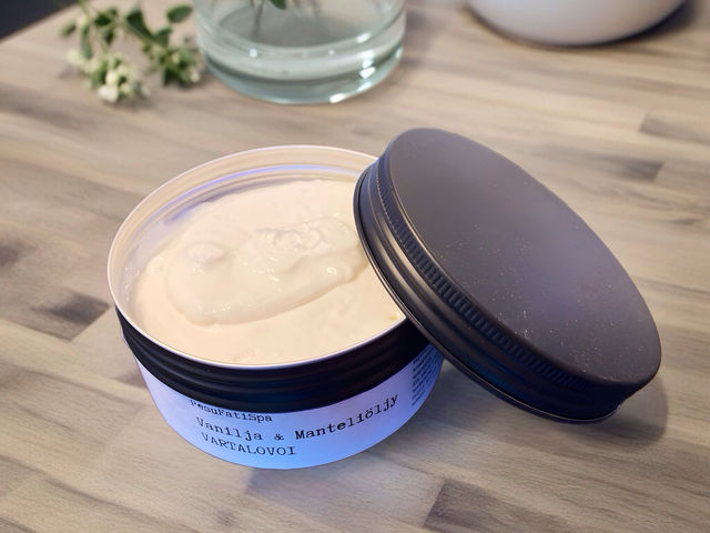 Vanilja & Manteliöljy Vartalovoi