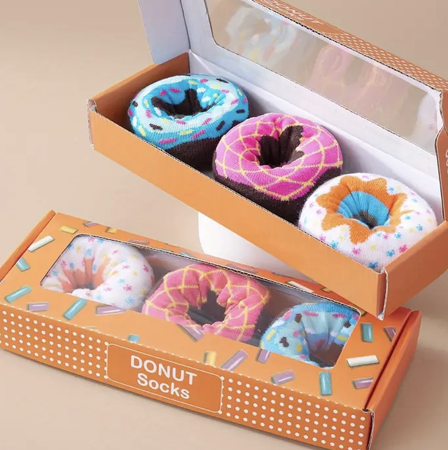 Doughnut Socks (Set of 3)