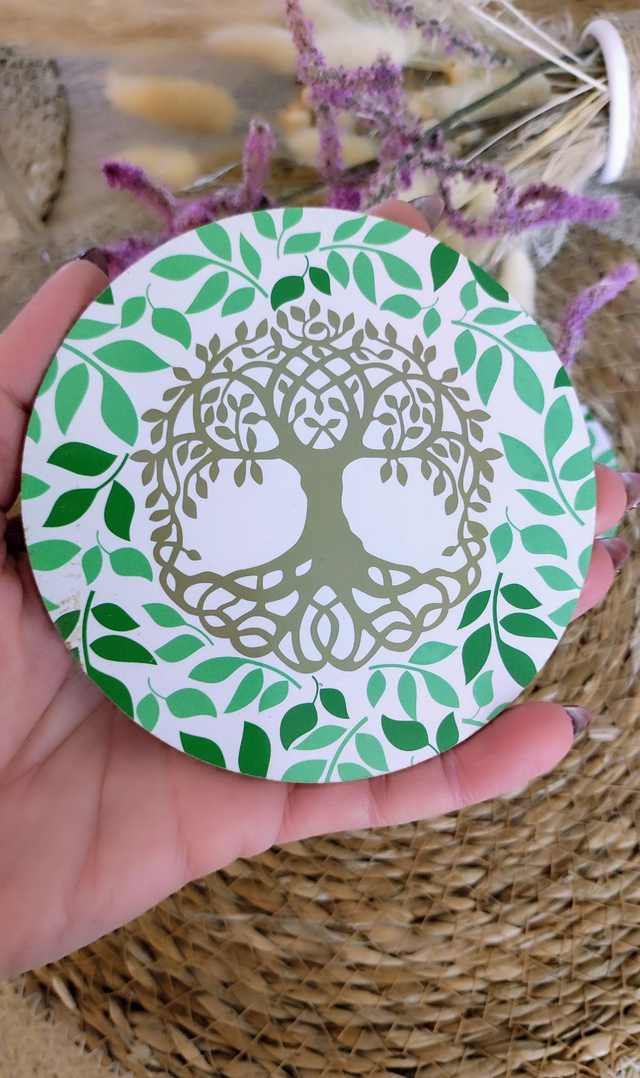 6 Sous-verres Arbre de vie