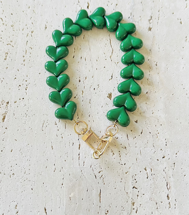 Hartjes Telefoonkoort groen 