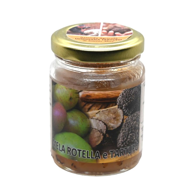 Marmelade mit Rotella Äpfeln und Trüffeln