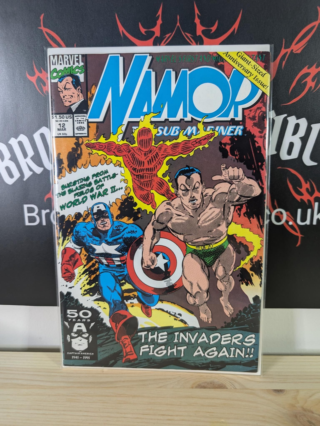 Namor The Sub Mariner #12 1991