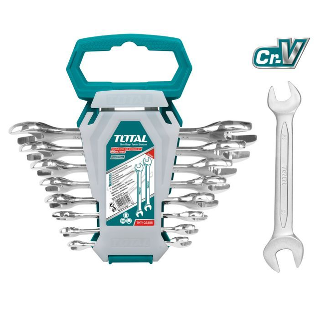 Juego de 8 llaves fijas  TOTAL  ref.THT102386