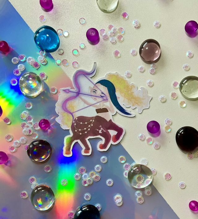 Sticker « Zodiaque » signe astrologique - Sagittaire 