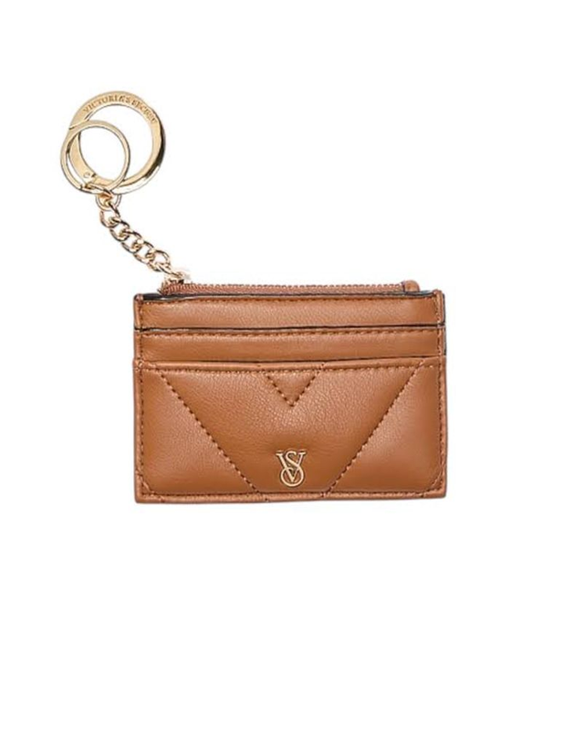 Victoria's Secret Tarjetero llavero Cafe Camel
