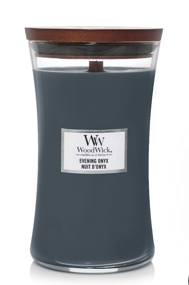 WoodWick Evening Onyx Scented Candle 