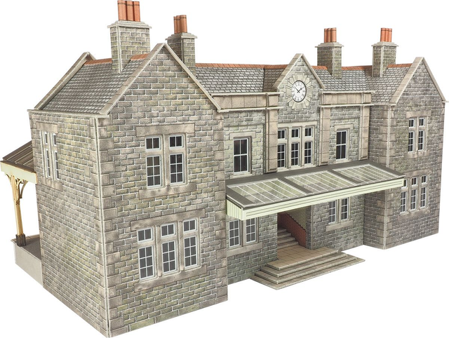 PO320 00/H0 Scale Mainline Station Booking Hall