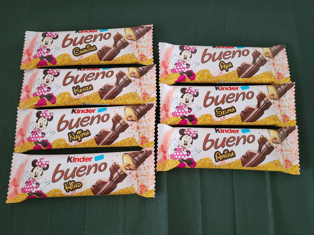 KINDER  BUENO (chocolat ou white)