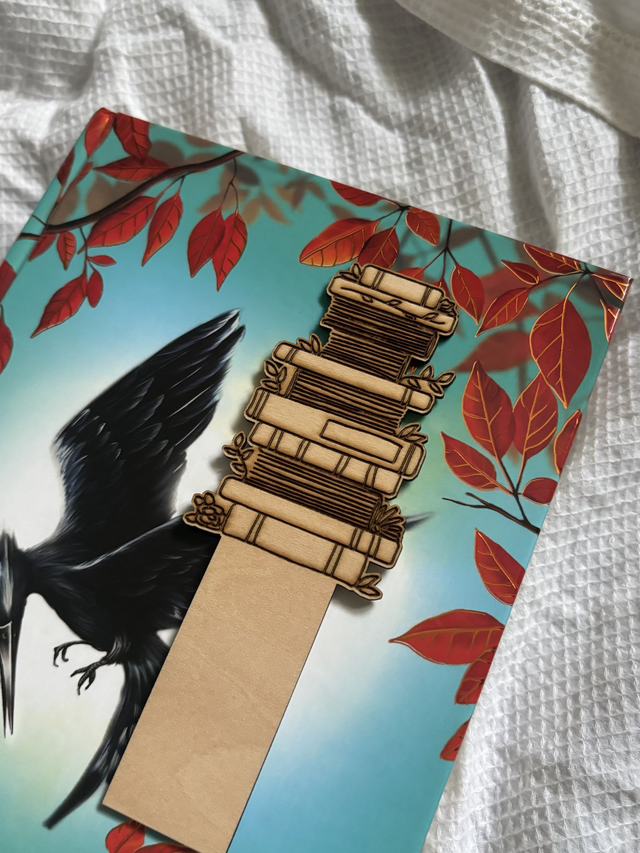 Bookstack Wooden Bookmark | Perfect for avid readers