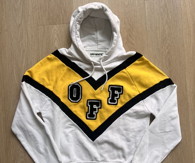 Off White college crewneck size S preowned 