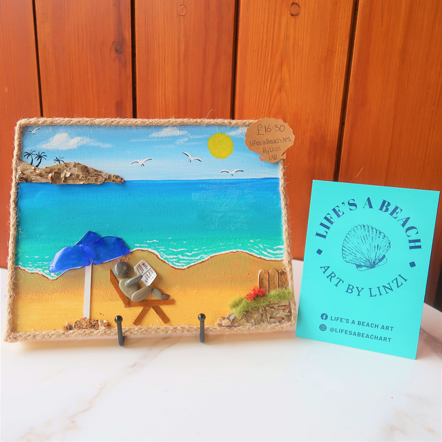 Reading on the Beach