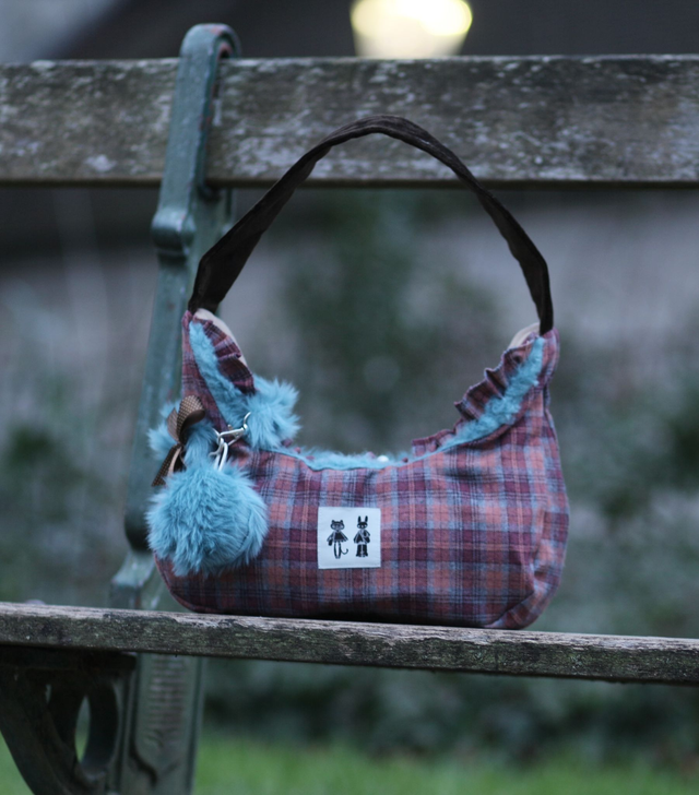 handbag tartan - reversible
