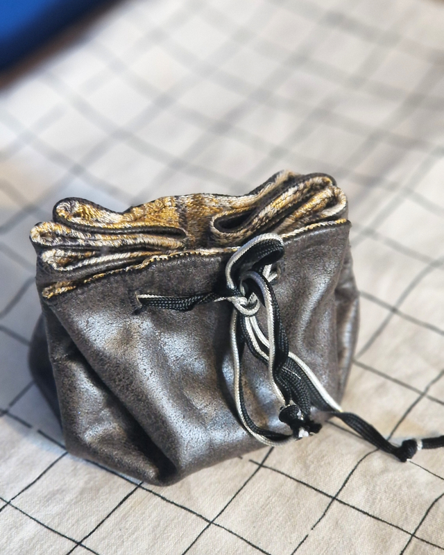 Bourse grande - simili et imprimé