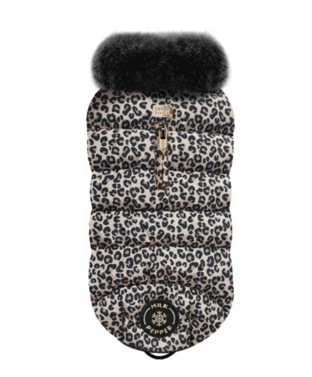Hundemantel - Tissia Leopardenprint - Milk&Pepper