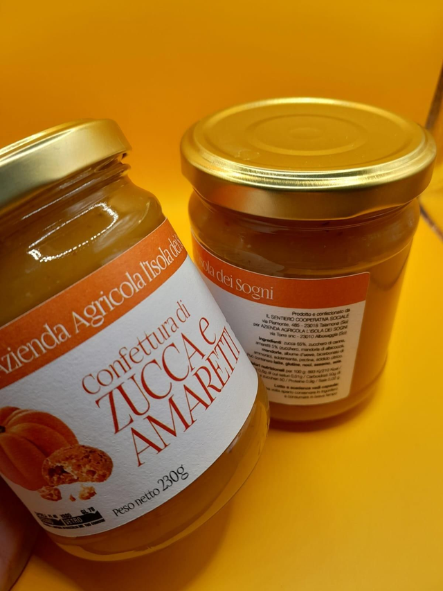 Confettura Zucca e Amaretti 