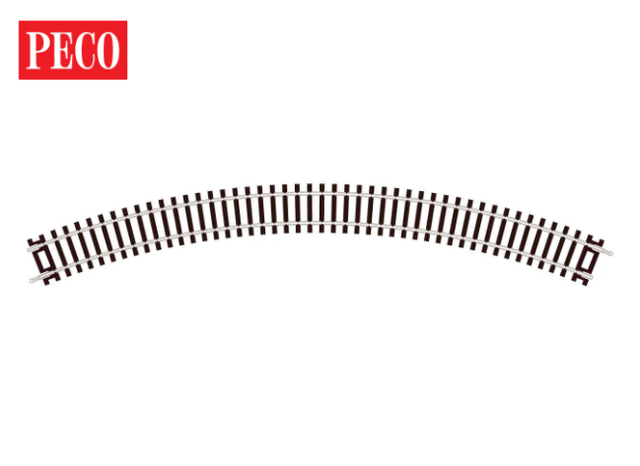 rail courbe rayon R2 438 mm - 45° Peco ST-226 H0