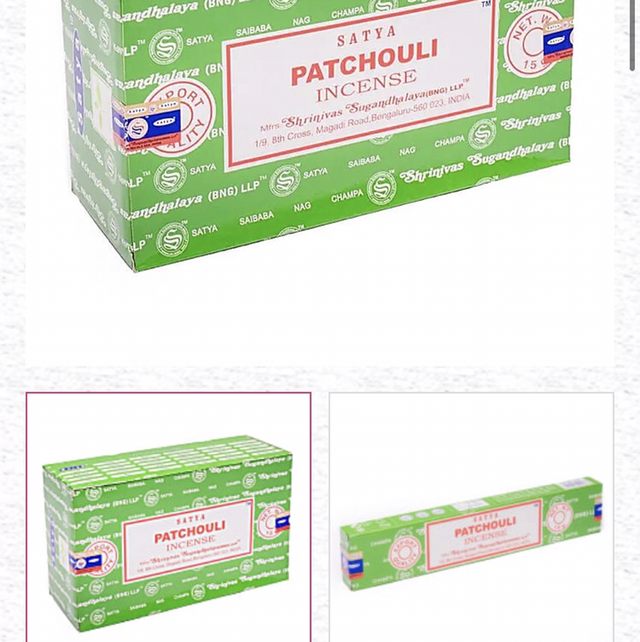 Satya Patsuli suitsuketikut