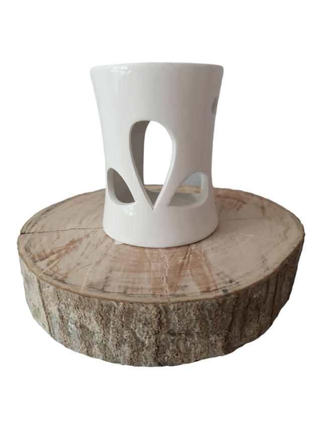 Lux Lace Burner White