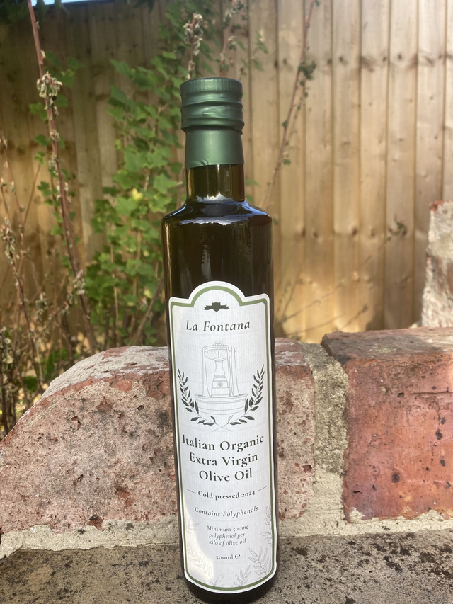 1 x La Fontana 2024 High Polyphenol Organic Extra Virgin Olive Oil