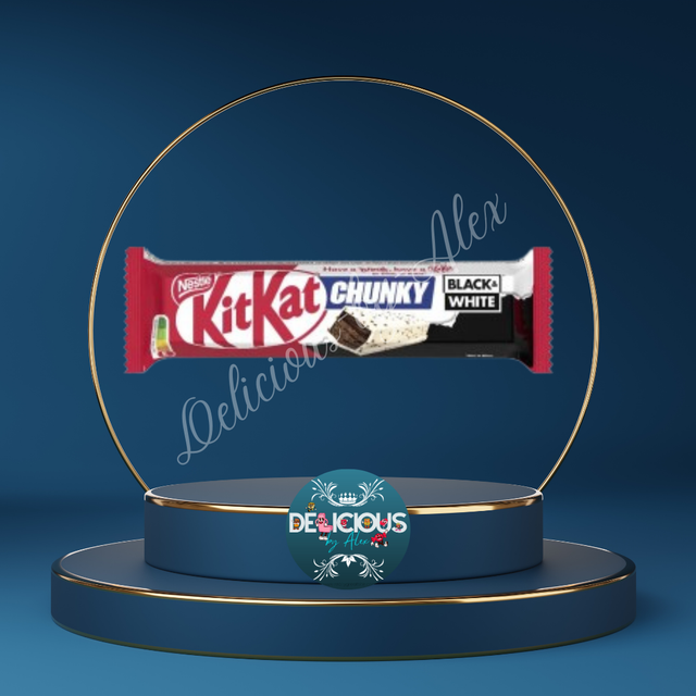 Kitkat chunky black and white - l'unité