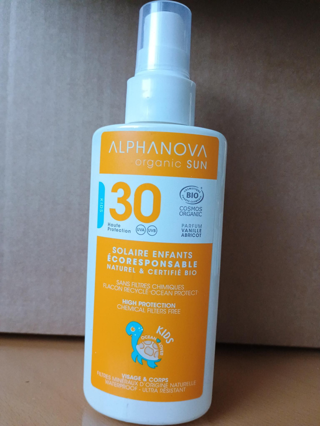 Alphanova Zonnespray kinderen 30 125ml