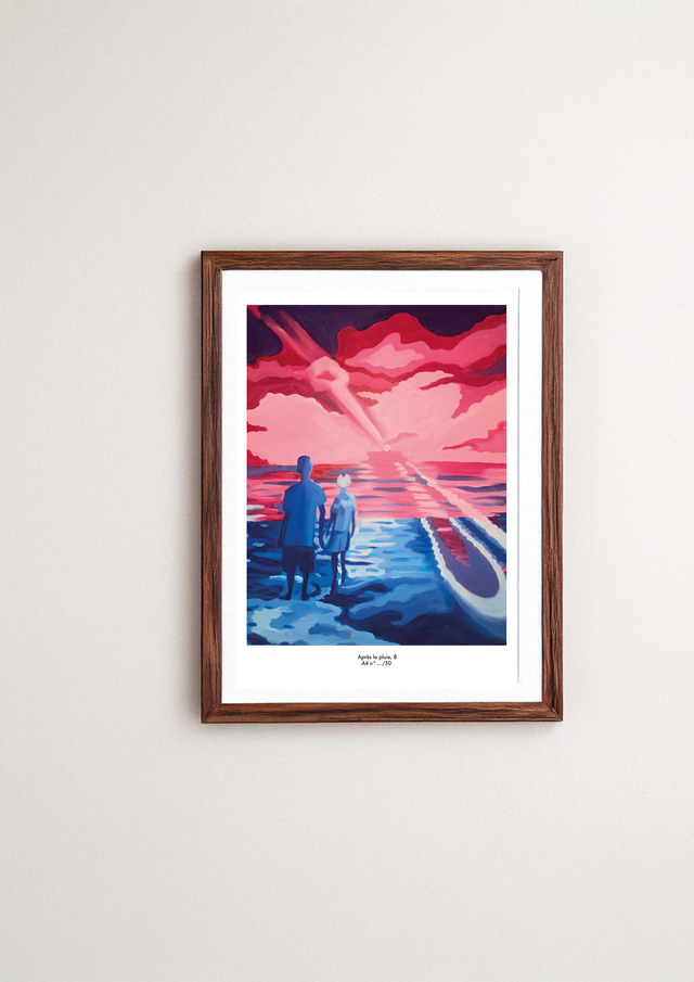 Reproduction imprimée Après la pluie n°8