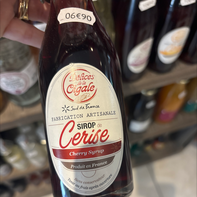 Sirop de cerise 25 cl