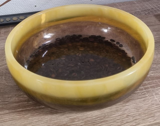 Récipient sur le thème de l'expresso