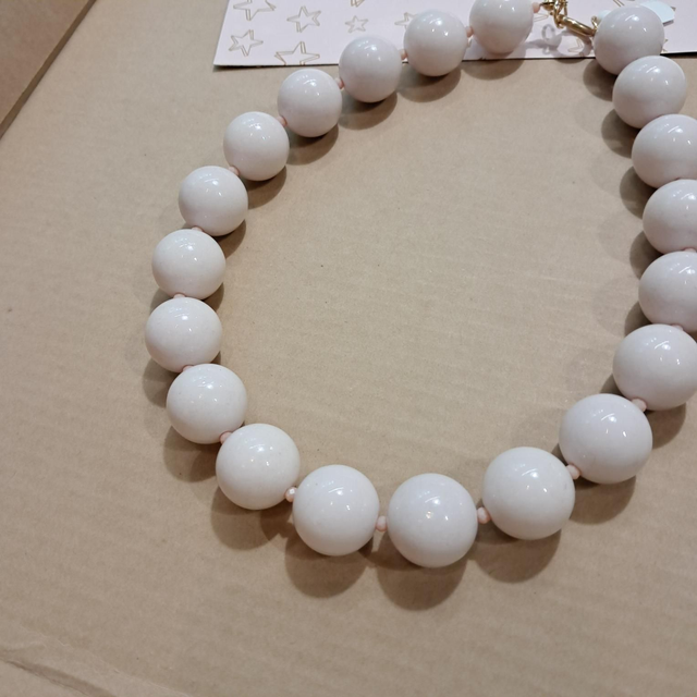 Ketting bubbel off White 