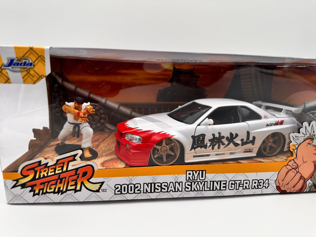 Nissan Skyline GTR - Street Fighter RYU - Scale 1.24