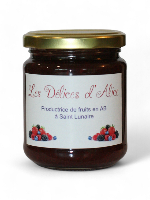 Confiture Fraise Framboise 240g
