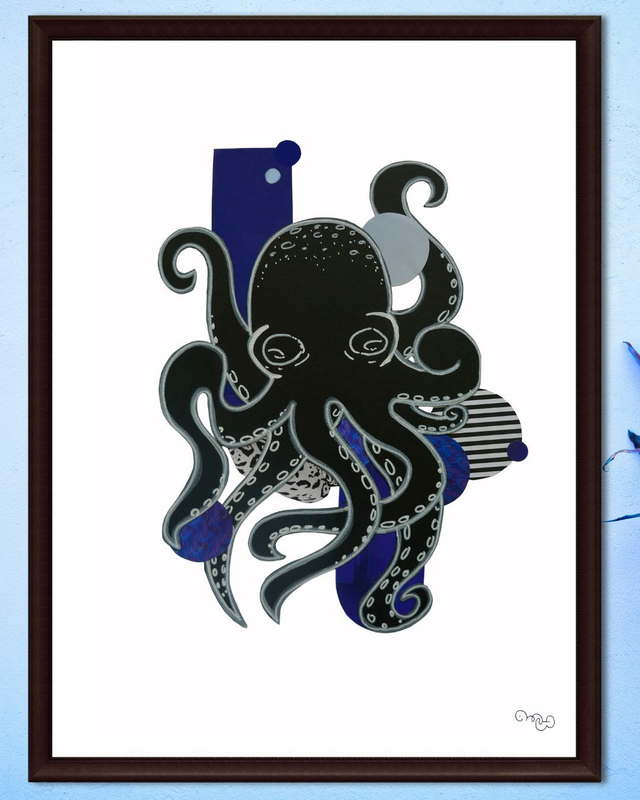 Tirage d'art - Vingt milles lieux sous les mers 