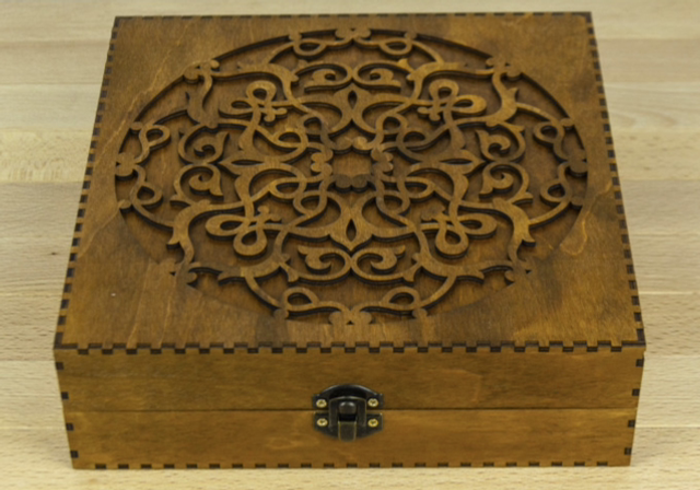  Wooden Bobbin Organiser