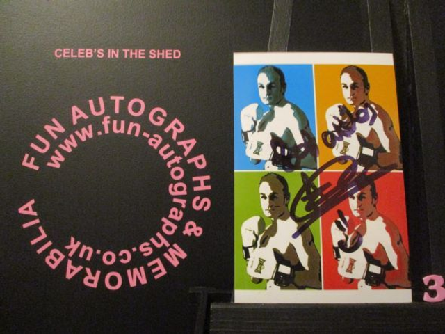 Azran 'Casanova' Qasid Authentic Autographed 6x4 Pop Art Limited Edition (3)