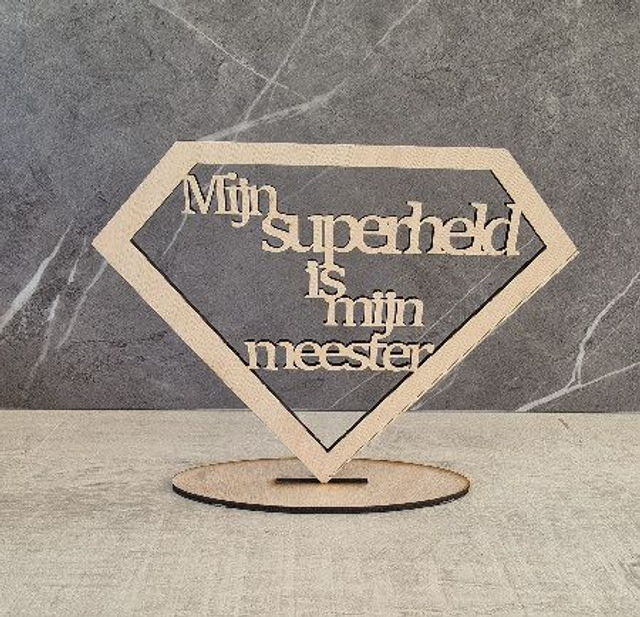 Superheld meester