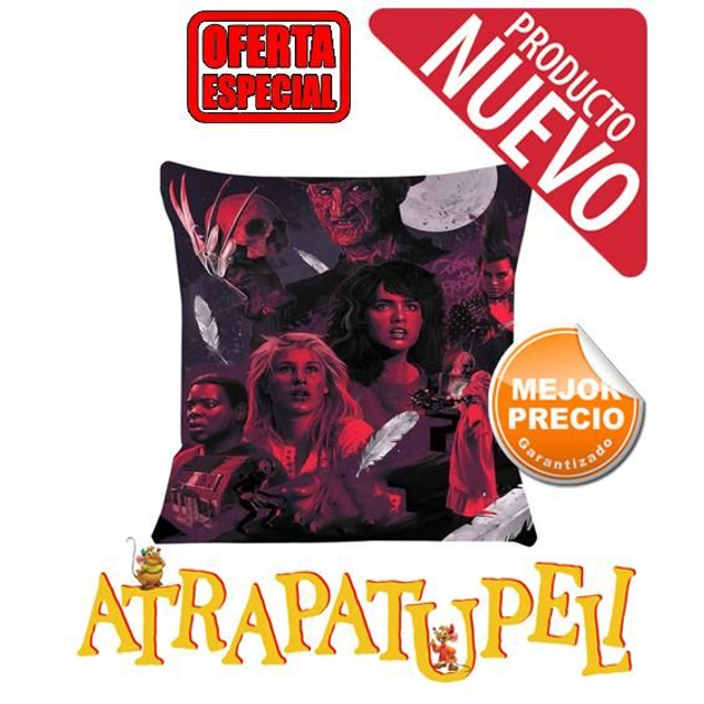 Cojín 42X42 Pesadillas en Elm Street