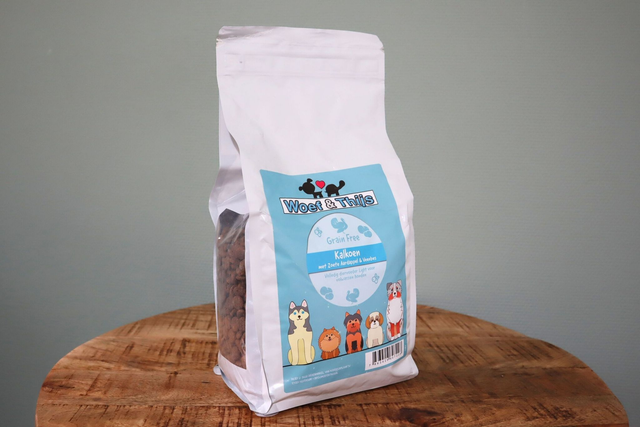 Kalkoen Light met Zoete Aardappel &amp; Veenbes 2kg