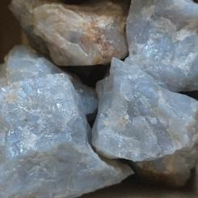 calcite bleue (pierre brute) 