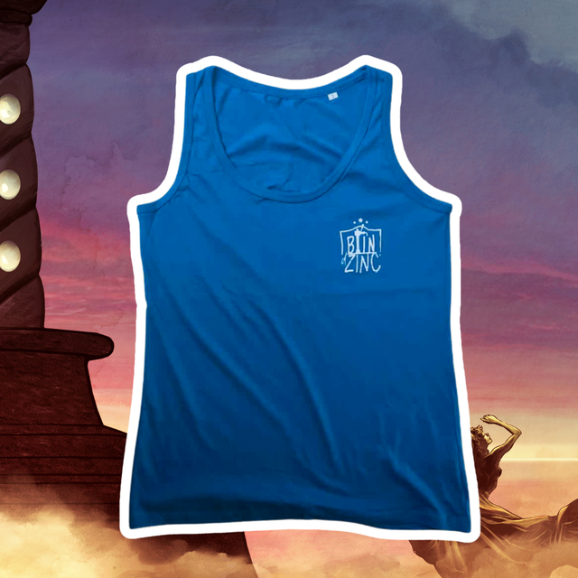 DÉBARDEUR BLEU - Femme "À la Vie, à l'Amer"