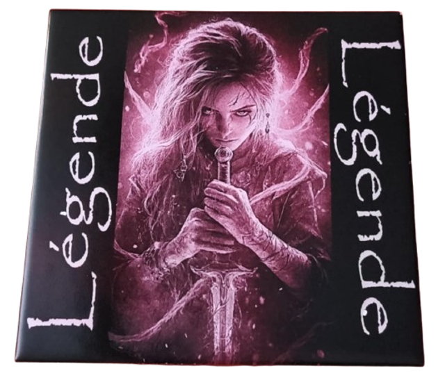 Faïence décorative Samouraï