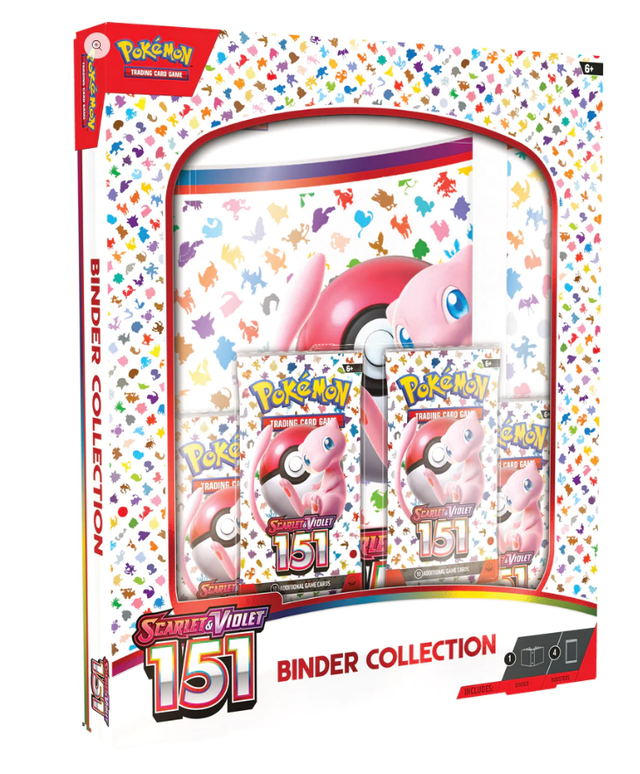 Acrílico  Pokemon 151 Binder Collection