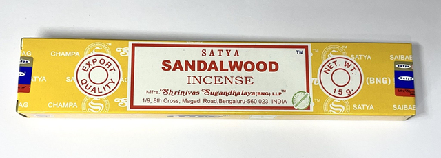 Satya Incense Sticks - Sandalwood