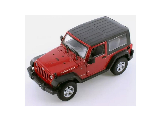 jeep wrangler rubicon rouge welly 22489W 1/24