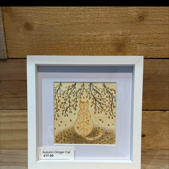 Autumn Ginger Cat 