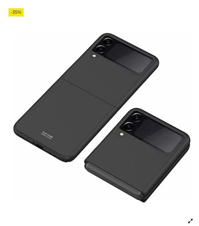 RanTuo - Carcasa para Samsung Galaxy Z Flip 3, Ultra Delgada