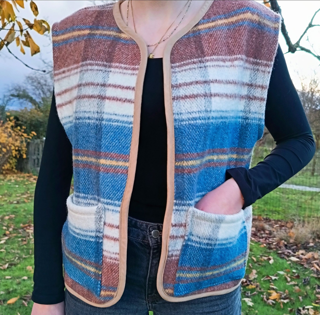 Gilet sans manche couverture