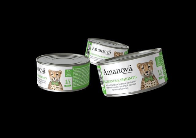 Amanova sardine en shrimps