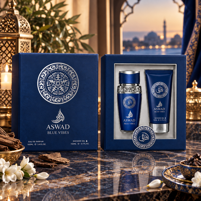 AFAQ - Aswad Blue Vibes (coffret 2 pièces) eau de parfum 100 ml