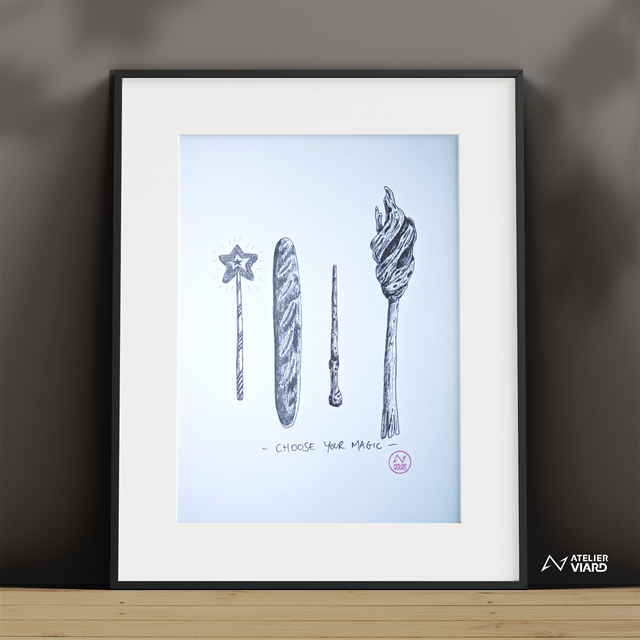 Magie - Dessin original (pièce unique)