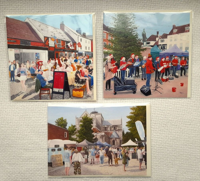 Romsey Events greeting card set